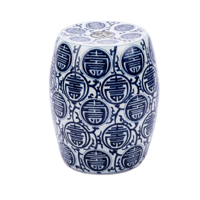 B&W Longevity Garden Stool -