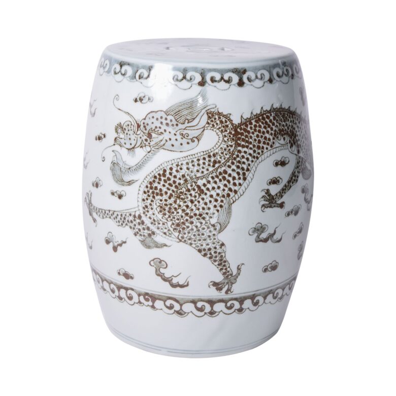 Hong Wu Dragon Garden Stool