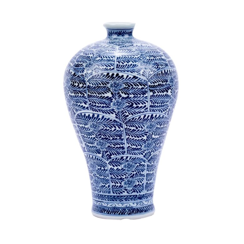 Blue & White Blossom Plum Vase