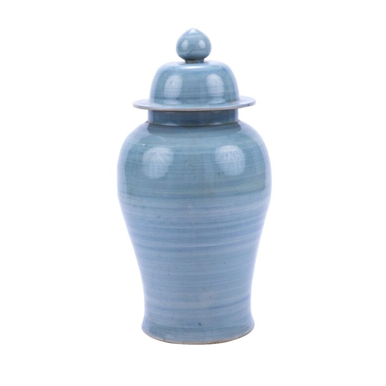 Lake Blue Temple Jar Large