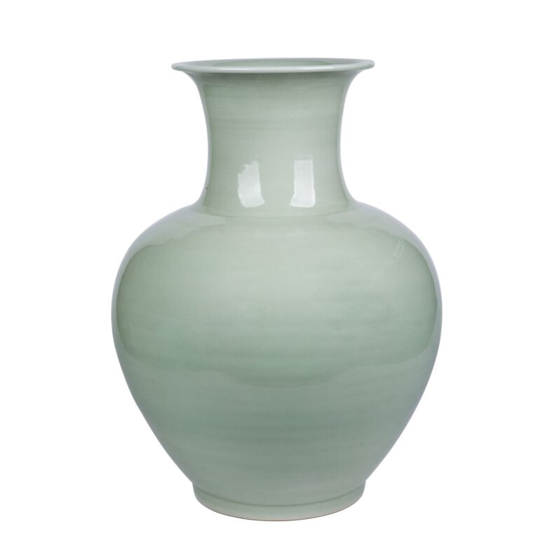 Lion Mouth Jar Mint Green