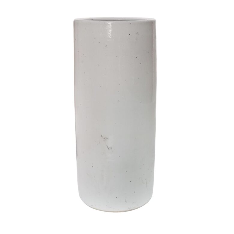 Busan White Umbrella Vase