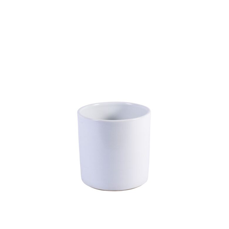 Matte White Orchid Pot - Small