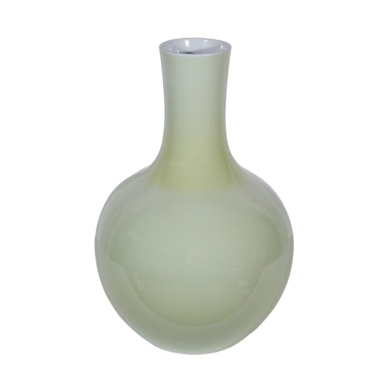 Spring Green Globular Vase Medium