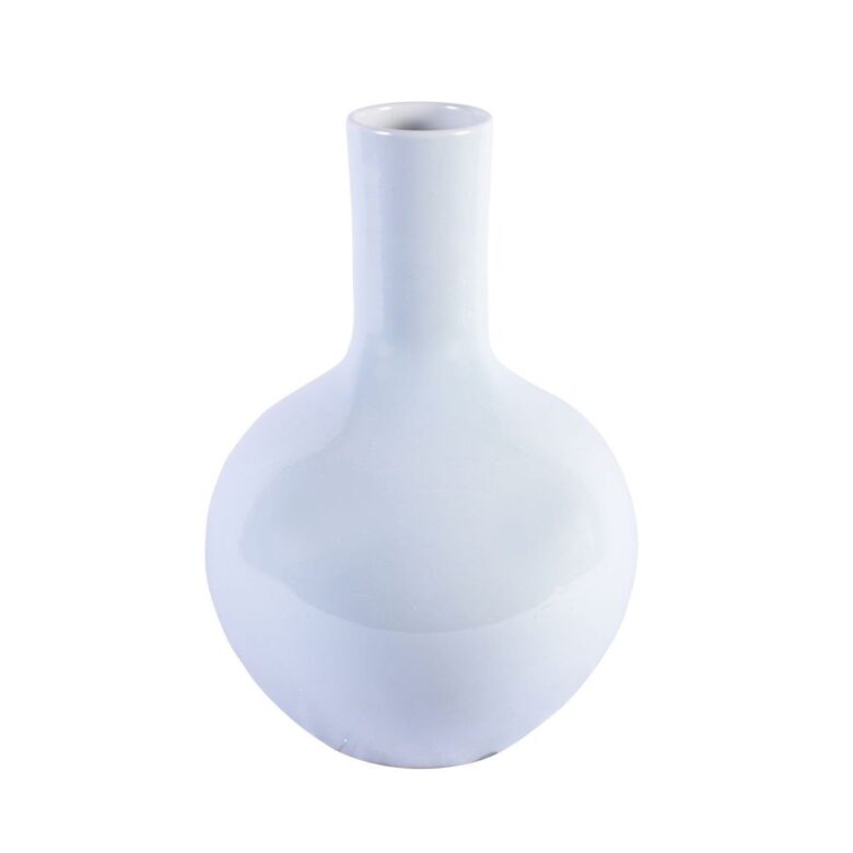 Globular Vase Icy Blue - M