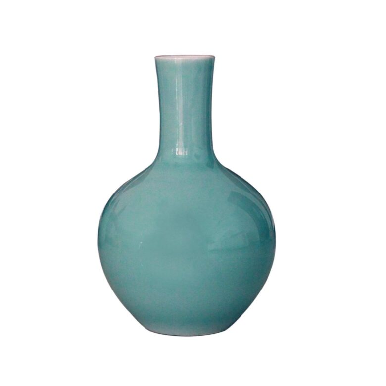 Celadon Globular Vase Small