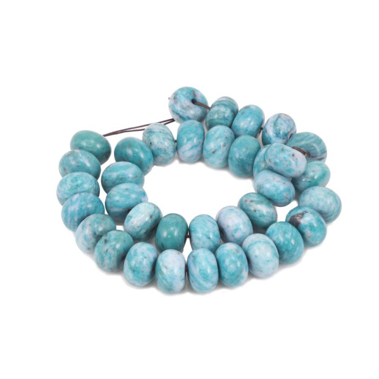 Turquoise Jade Abacus Beads