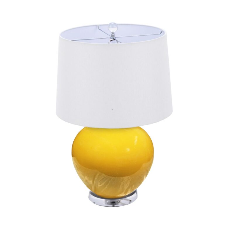 Yellow Pomegranate Table Lamp