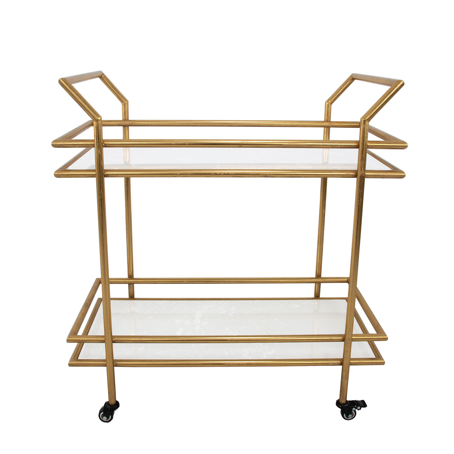 Mona Gold Bar Cart- Lillian Home