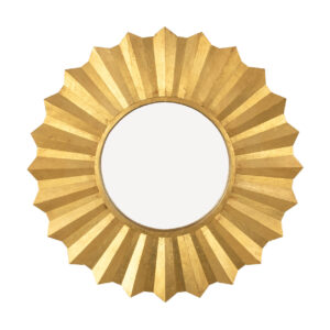 Louis Gold Sunburst Mirror- Lillian Home