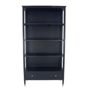 Helene Navy Large Shelf- Lillian Home