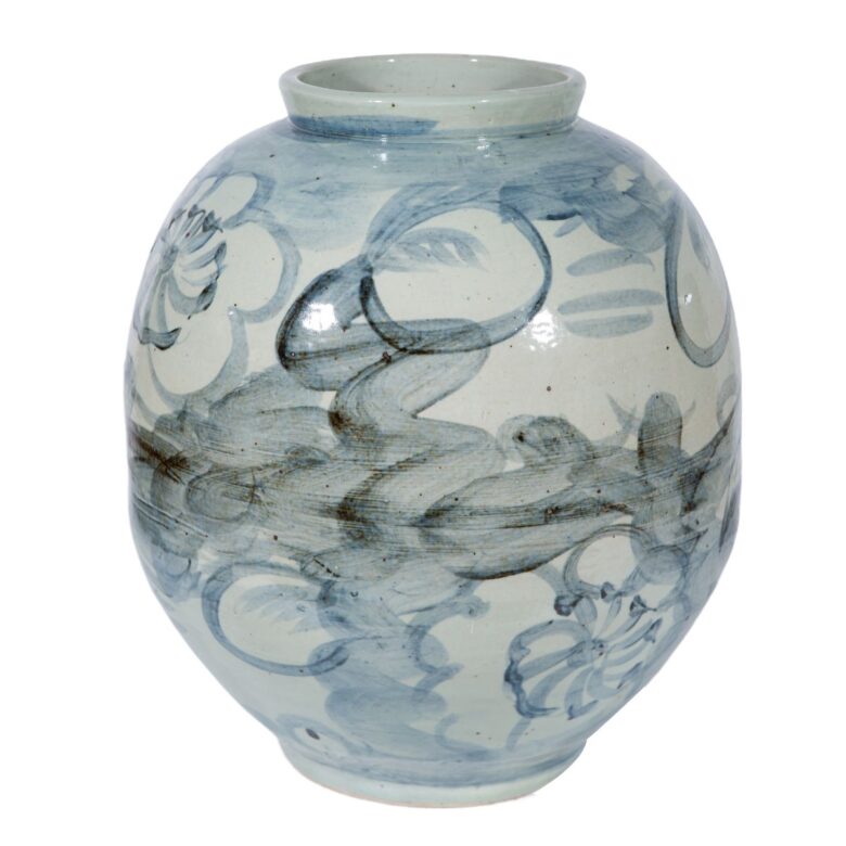 Silla Flower Jar Tall Olive Shape