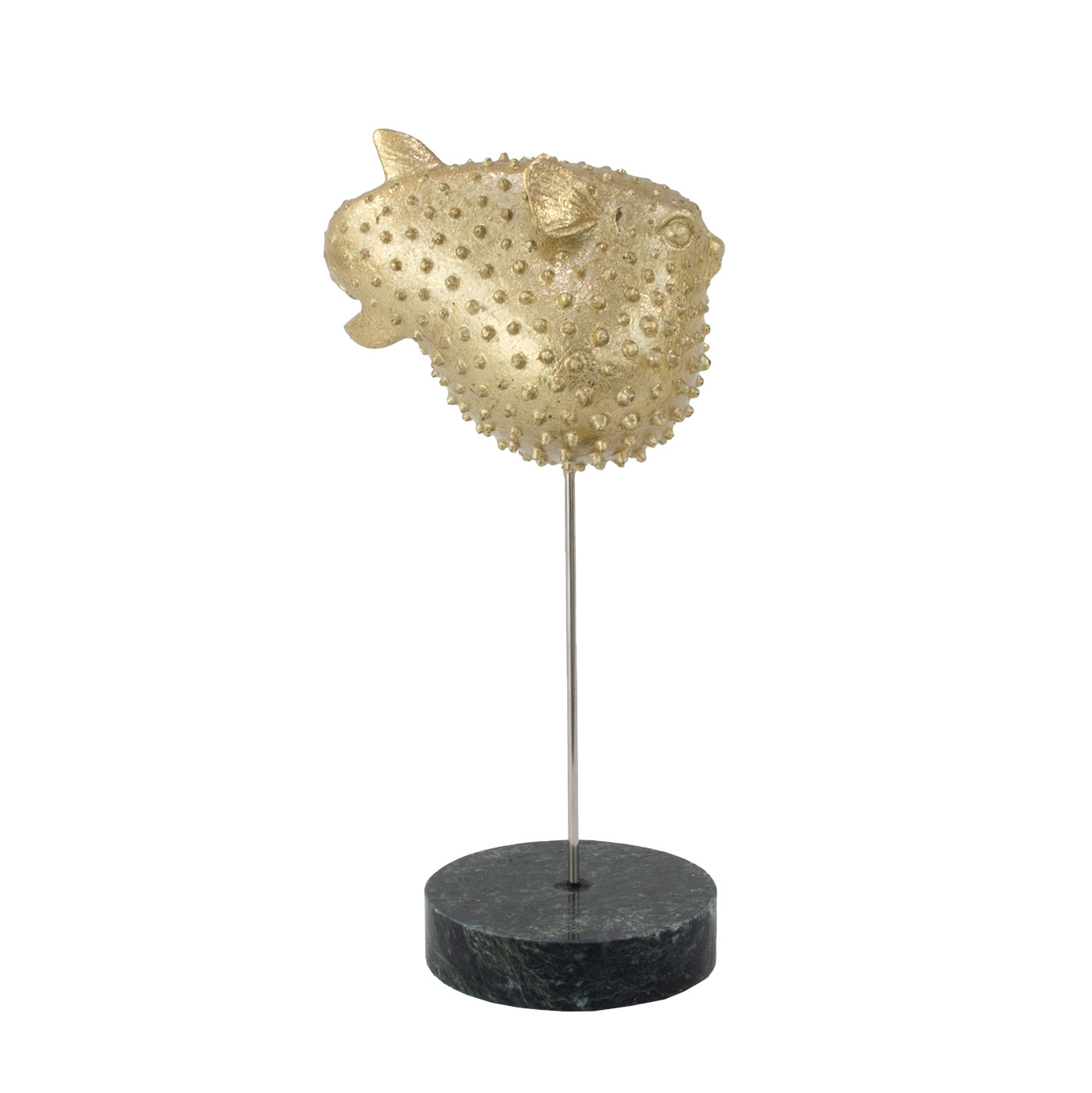 Globe Fish Sculpture- Lillian Home