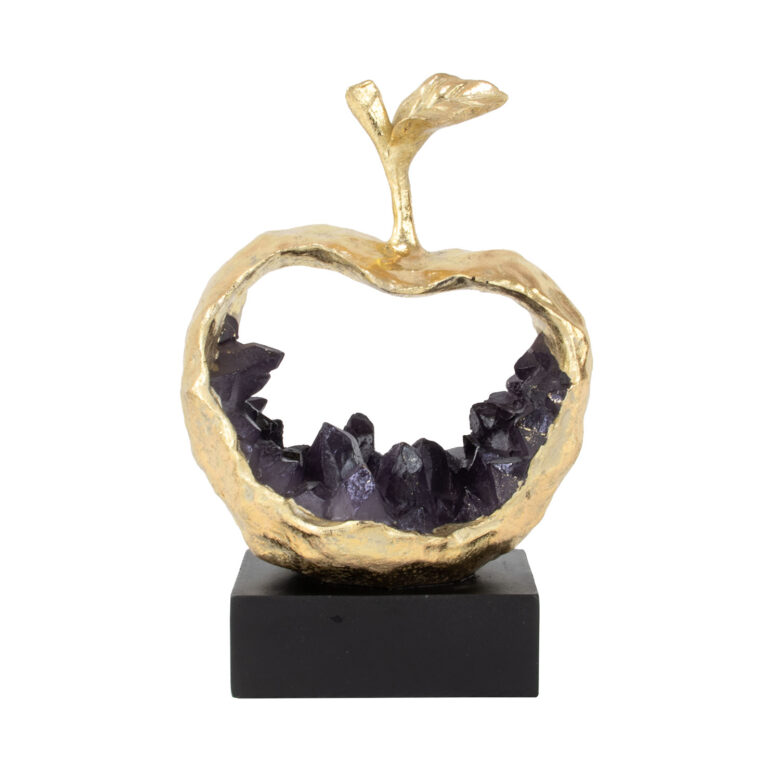 Gold Apple Silhouette- Lillian Home