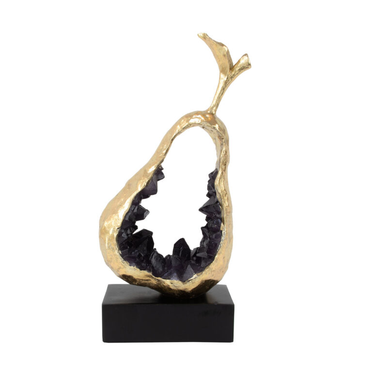 Gold Pear Silhouette- Lillian Home