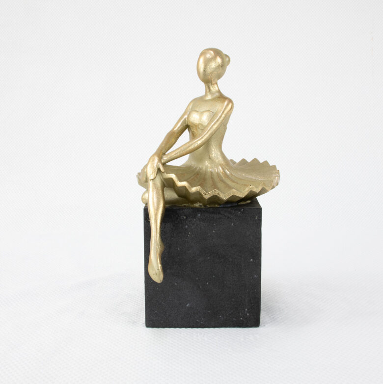 Seated Ballet Sculpture - Image 2