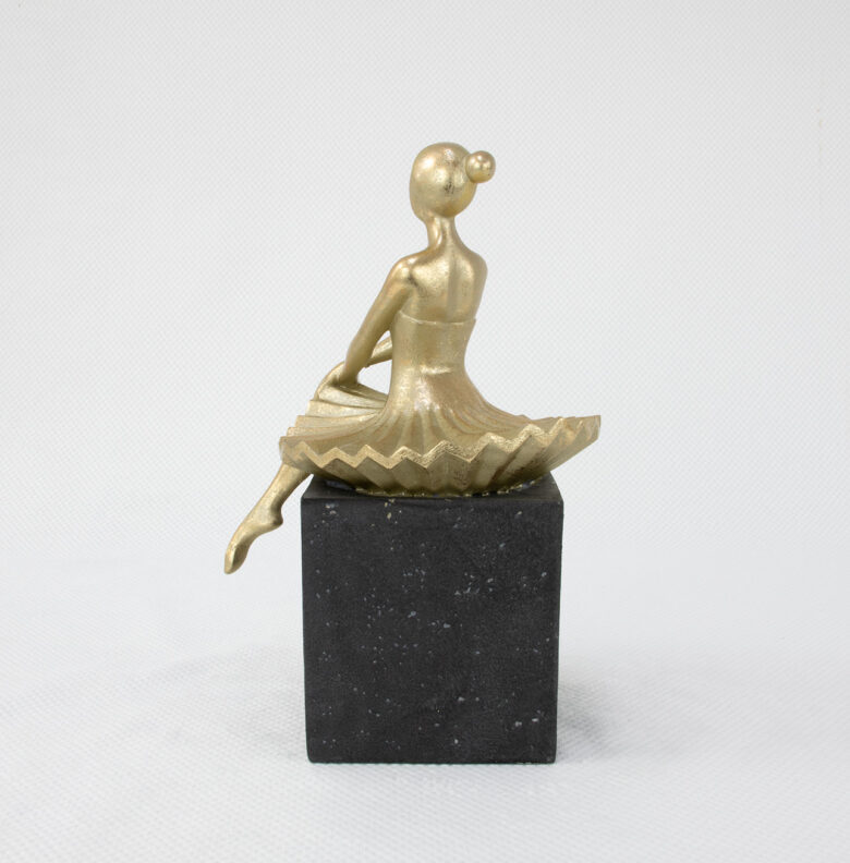 Seated Ballet Sculpture - Image 3