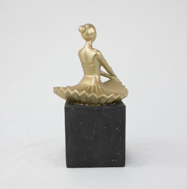 Seated Ballet Sculpture - Image 4